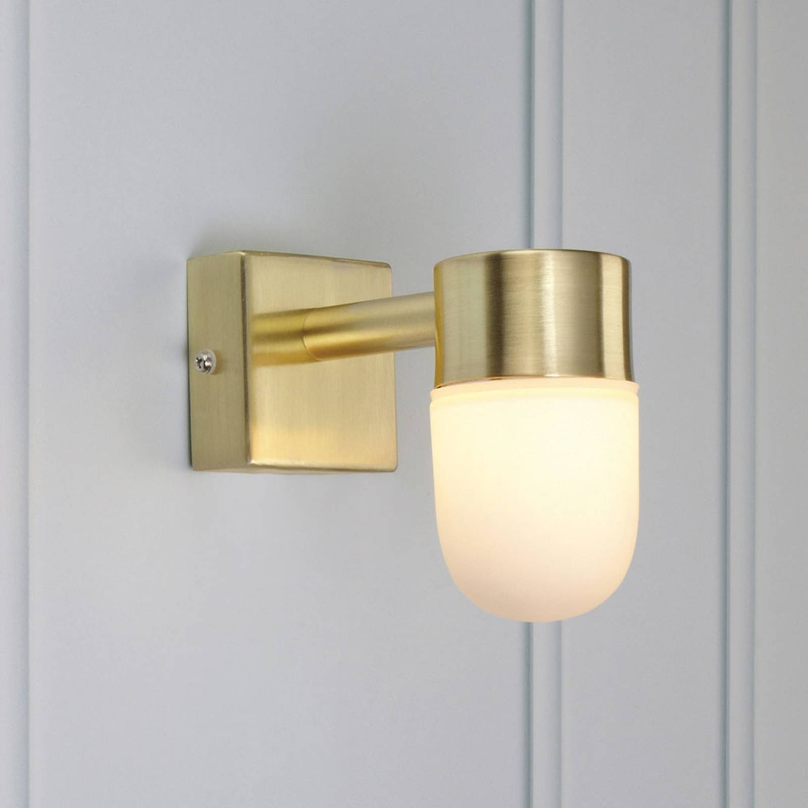 Markslöjd Applique da parete Menton, dimmerabile, Ottone / Oro, Bagno, Metallo, Moderno, Applique