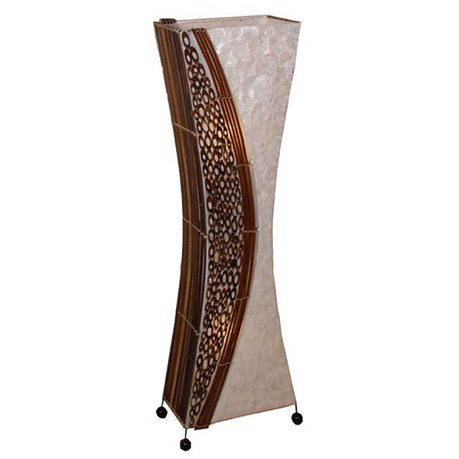 Woru Lampada da terra Wayan, Legno scuro, Soggiorno / Sala da pranzo, Design, Lampada da terra