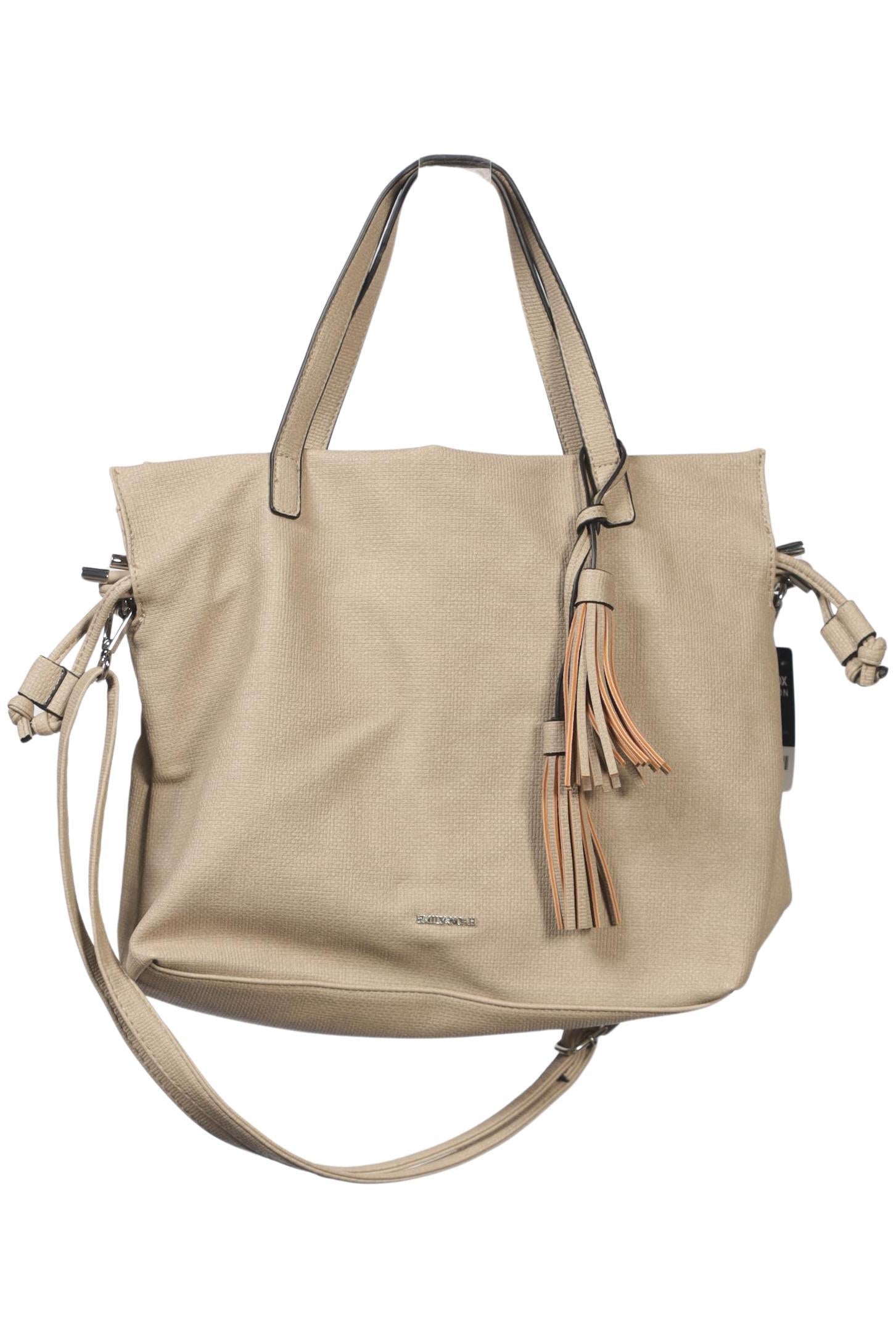 Emily Noah Damen Handtasche gross, Gr. , Beige, kein / Etikett / Synthetik