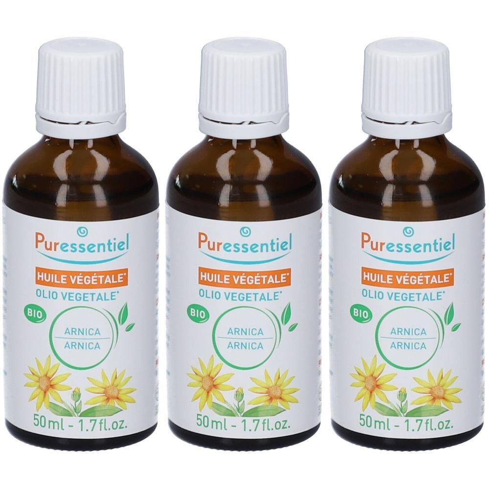 Puressentiel Olio Vegetale di Arnica Bio 3x50 ml