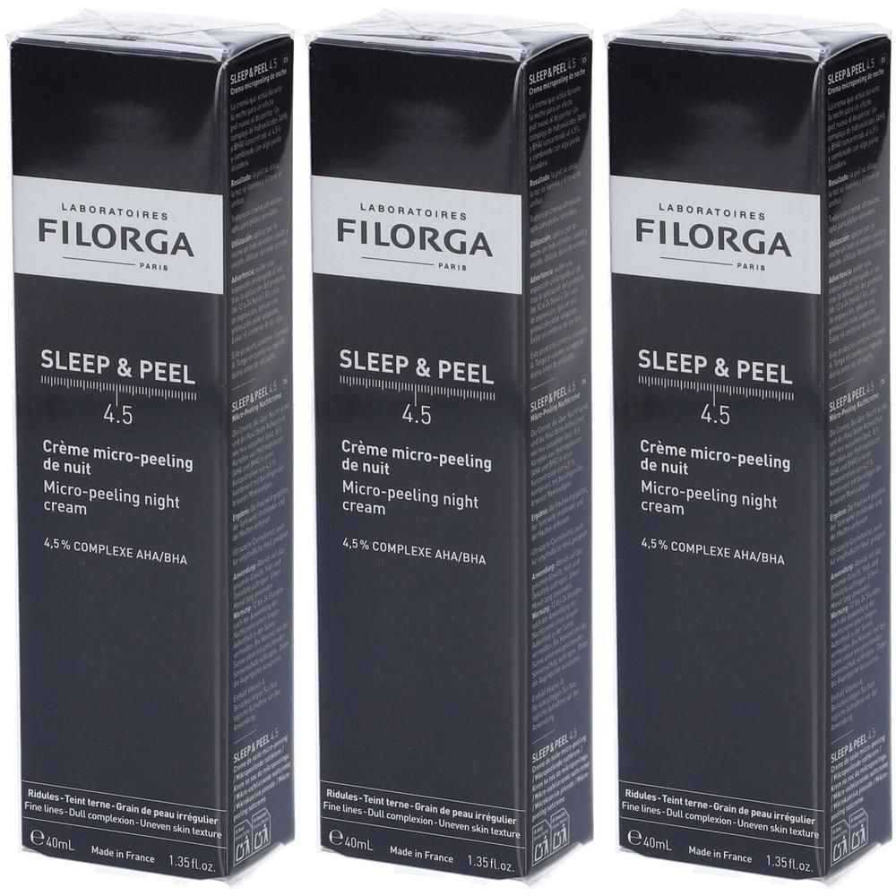 Filorga Crema Notte Micro-Peeling Sleep & Peel 4.5 3x40 ml