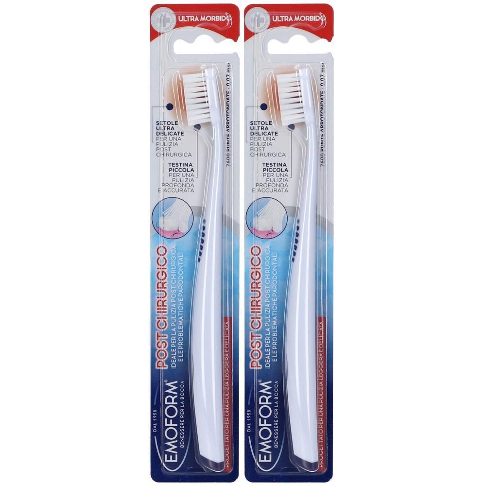 Emoform Spazzolino Post Chirurgico 2x1 pz da denti