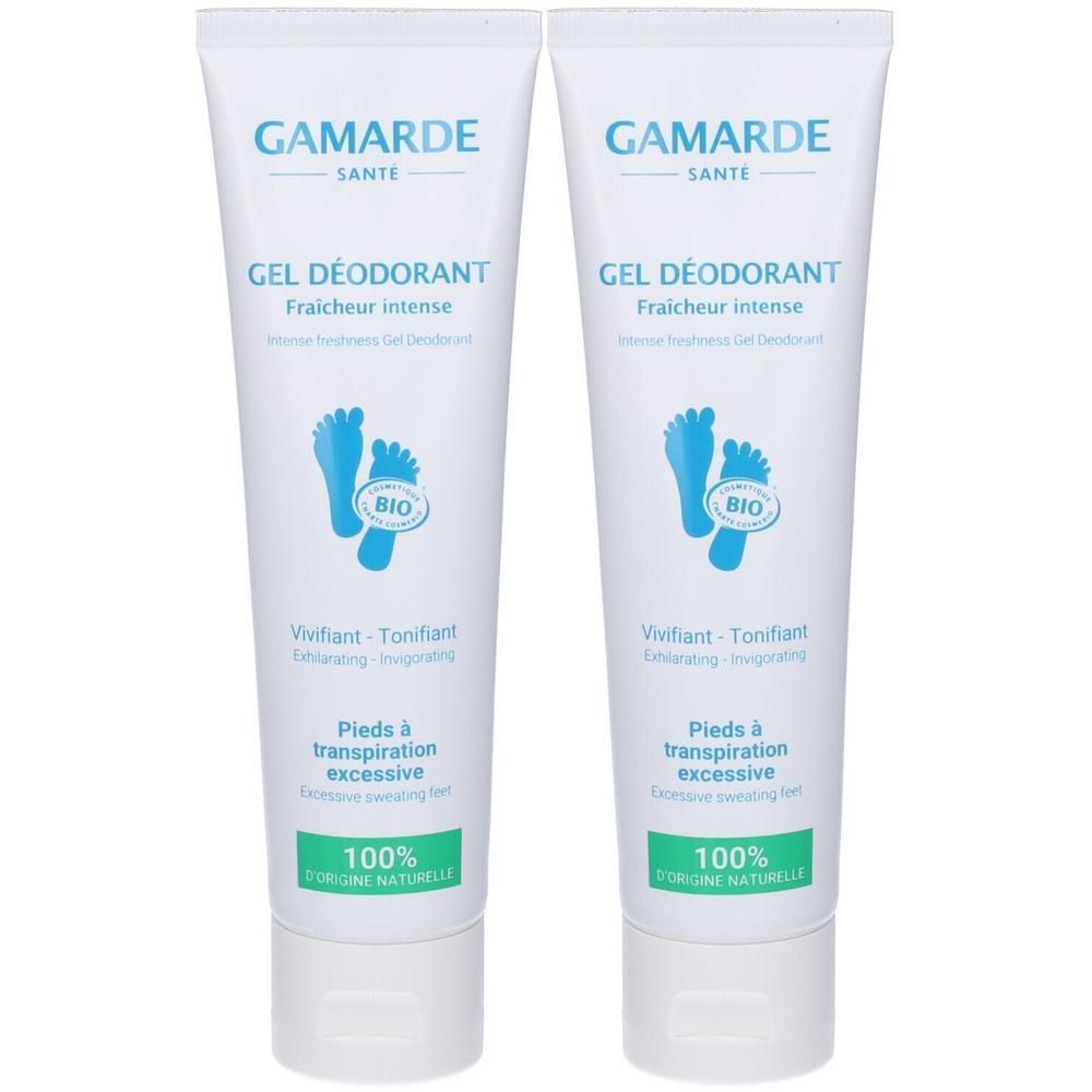Gamarde Gel Deodorante Piedi Freschezza Intensa 2x40 g