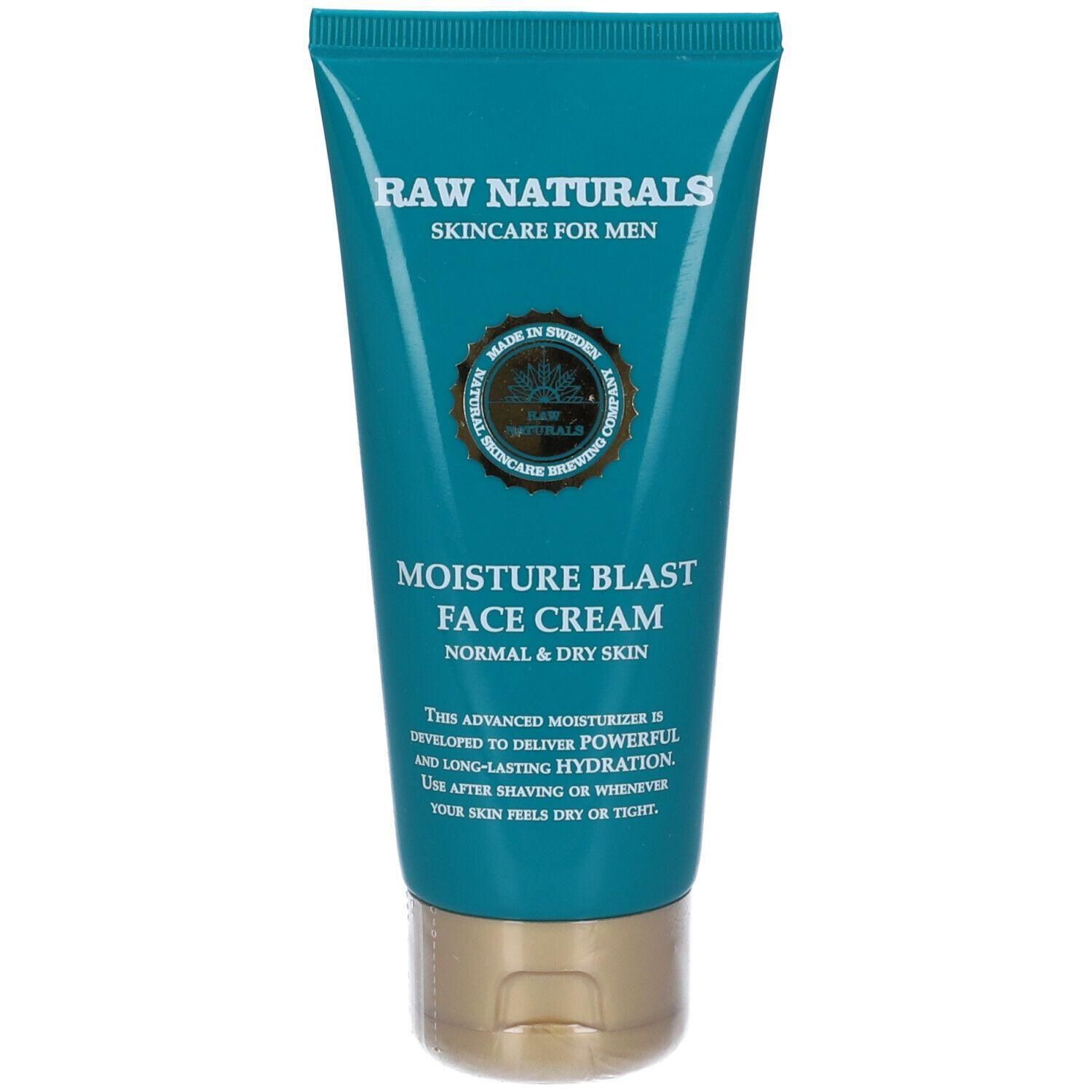 Raw Naturals Moisture Blast Crema Viso 4x100 ml