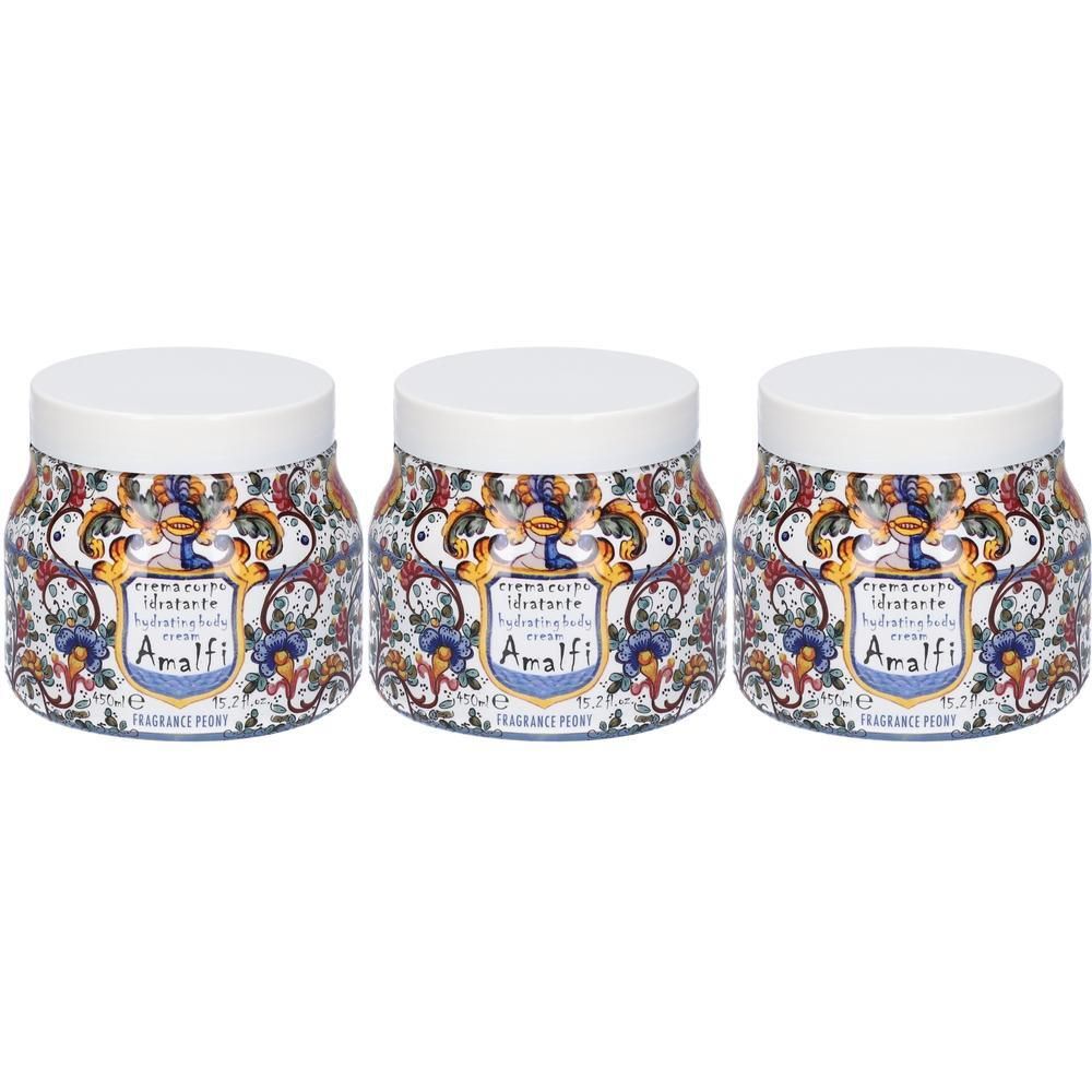 Le Maioliche Crema Corpo Linea Amalfi 3x450 ml