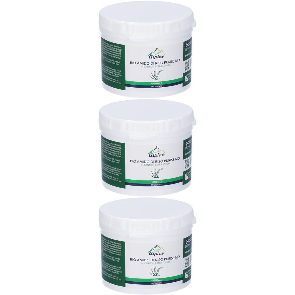 Alpino Amido Riso Purissimo Neutro Bio 3x250 g
