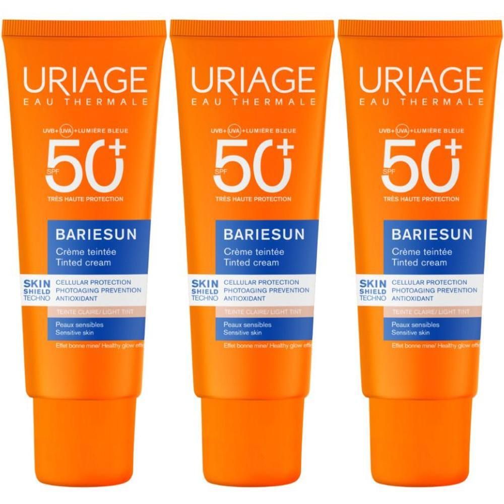 URIAGE Bariésun Crema colorata chiara SPF50+ pelle sensibile, viso, id