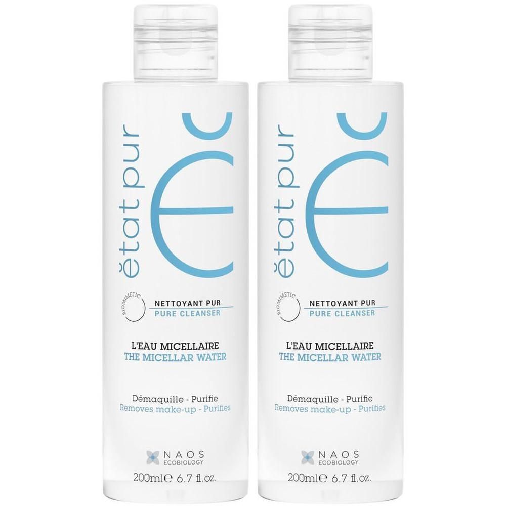 Etat Pur Acqua Micellare Detergente Purificante 200ml 2x200 ml