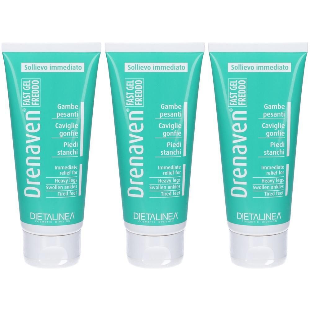 Drenaven Fast Gel Freddo 3x100 ml