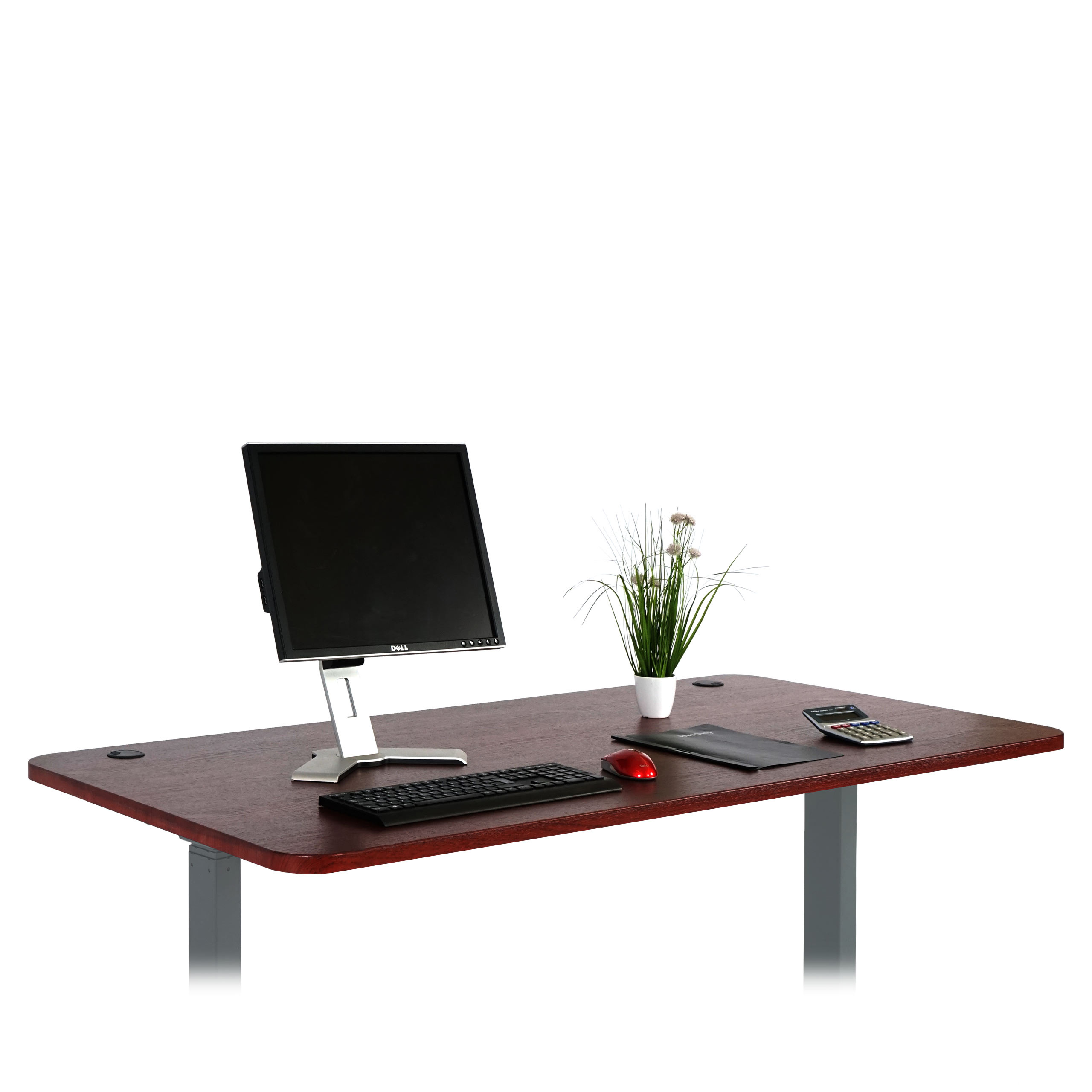 Tischplatte HWC-D40 für Schreibtische, Schreibtischplatte, 160x80cm MVG-zertifiziert ~ kirsch