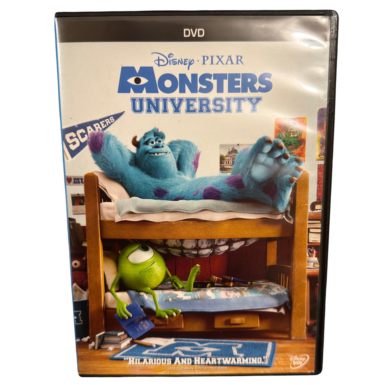 Disney Media | Disney Pixar Monsters University Dvd 2013 Animated Movie Billy Crystal G Rated | Color: Blue | Size: Os