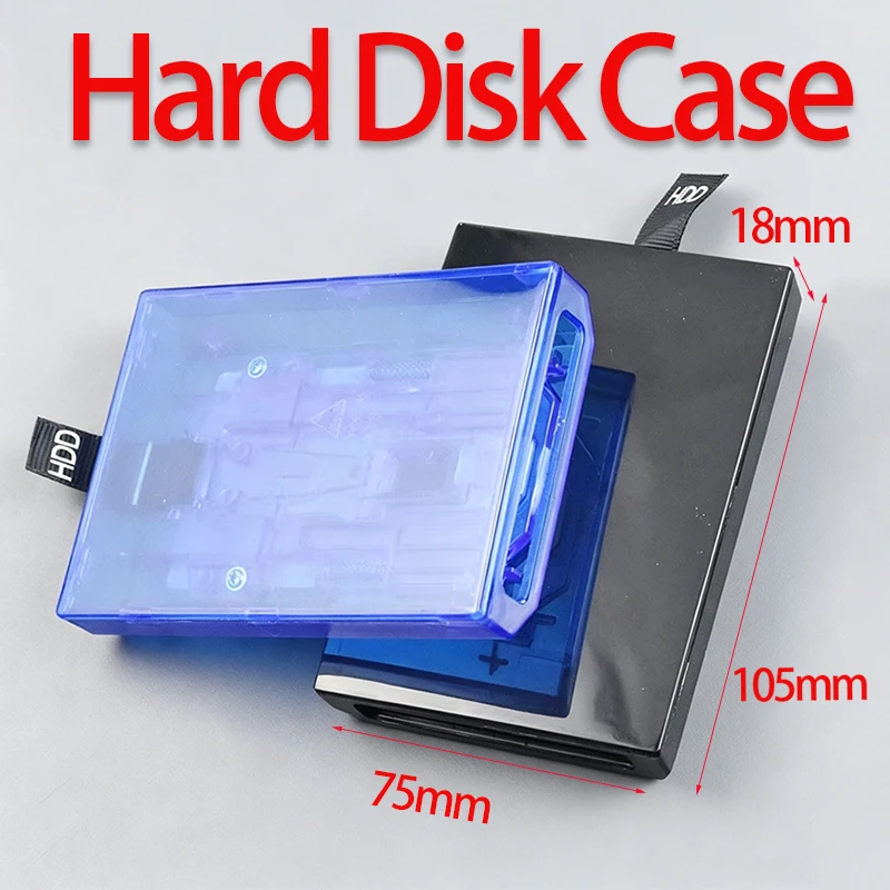 1PCS Hard Disk Case For Xbox 360 Slim HDD Hard Drive Box For Xbox 360 Slim Enclosure Cover Shell HDD Holder Bracket Part
