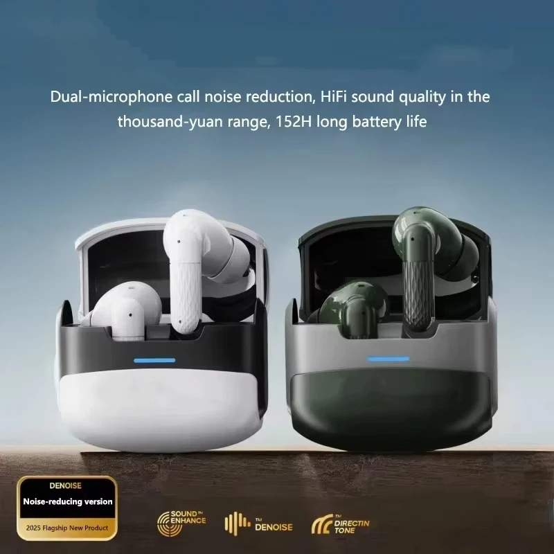 New Wireless Earphones Bluetooth Headsets TWS 5.3 Stereo Earbuds Hifi Headphones HD Microphone For Iphone And Android