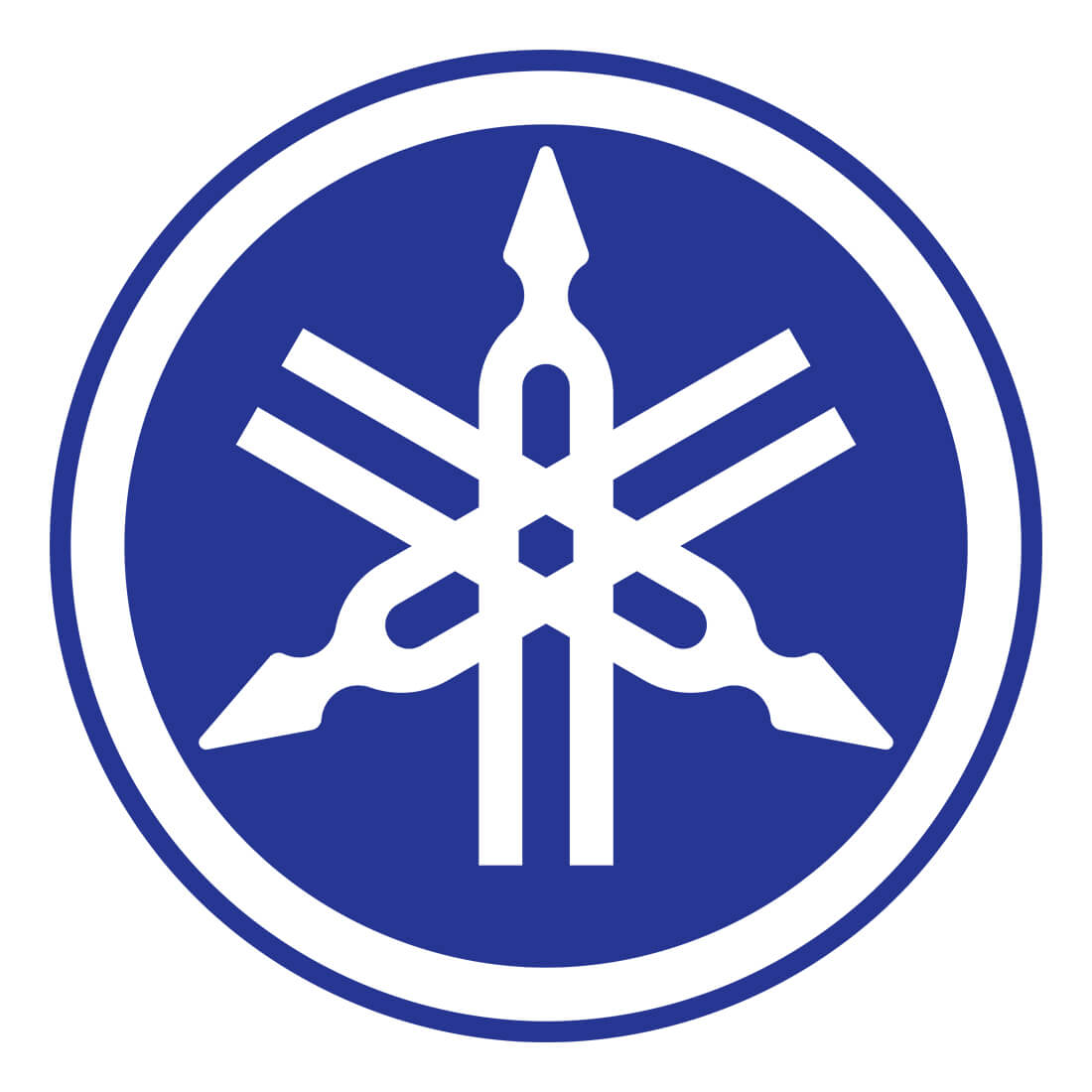 PERGL Yamaha 36-Inch Metal Sign