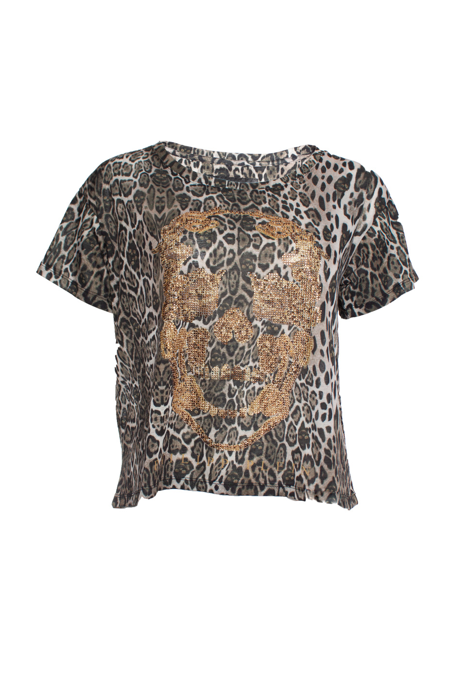 Philipp Plein T-Shirt mit Leopardenmuster