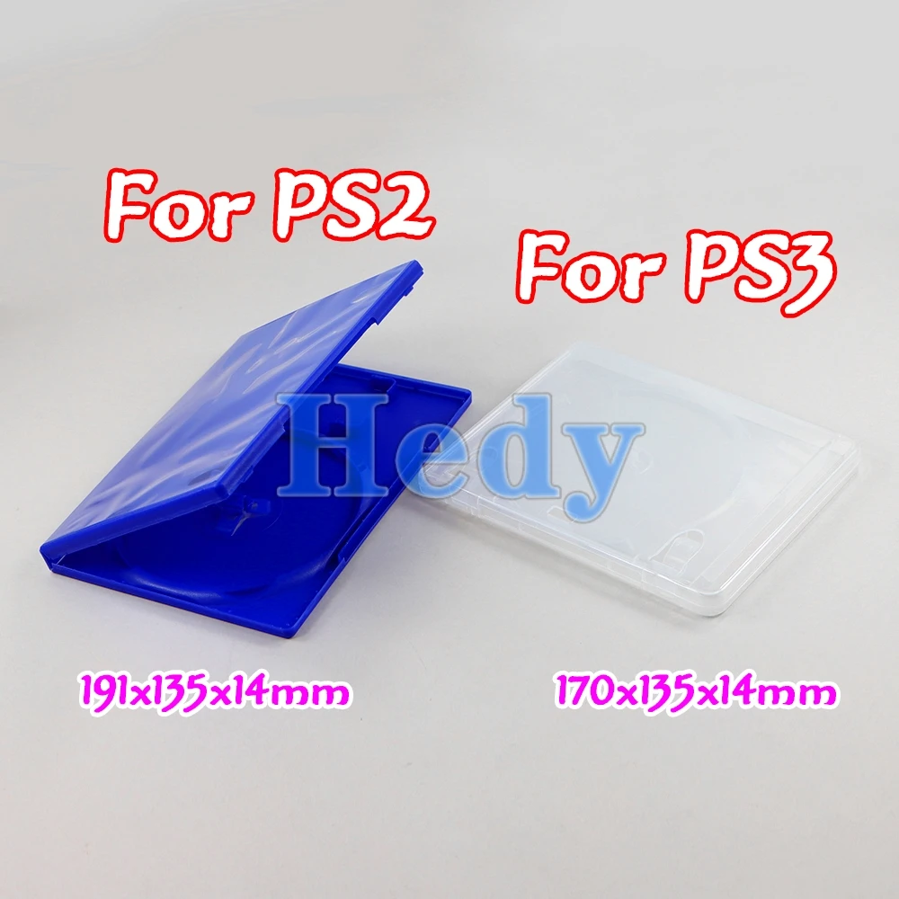 10PCS Ersatz CD Box Für Sony PS3 PS2 DVD Fall Für Playstation 3 Disc Schutzhülle Zubehör