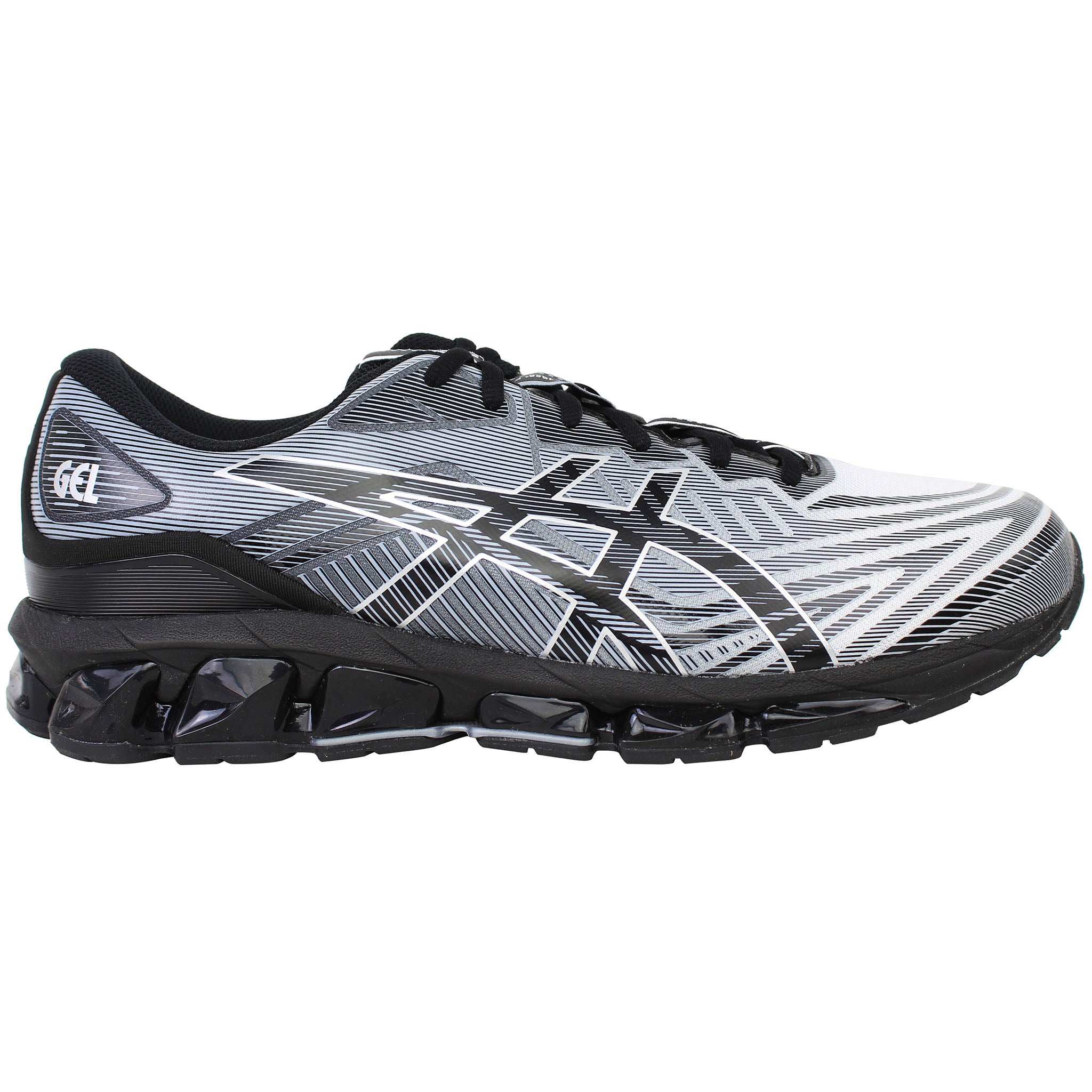 Asics Gel-Quantum 360 VII Herren Lauf Schuhe Schwarz/Weiß