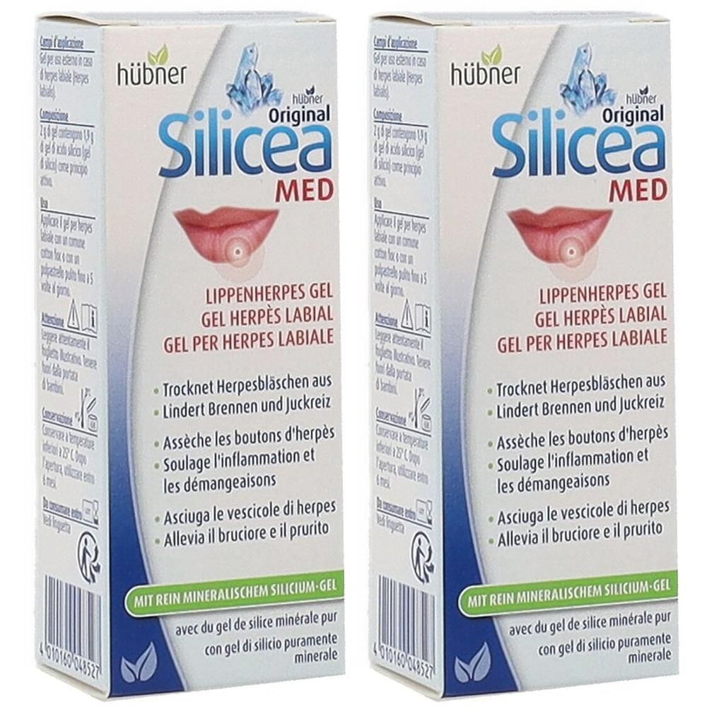 Gel Silicea Per Herpes Labiale Hubner 2x2 g