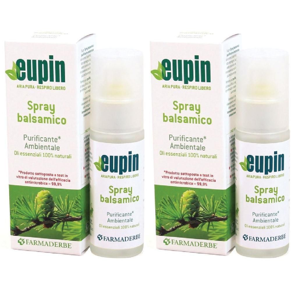 Eupin Spray Balsamico Purificante Ambientale 30ml 2x30 ml