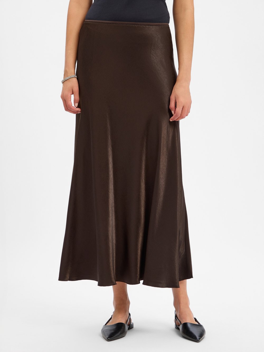 Msch Copenhagen Midirock Damen schoko, M