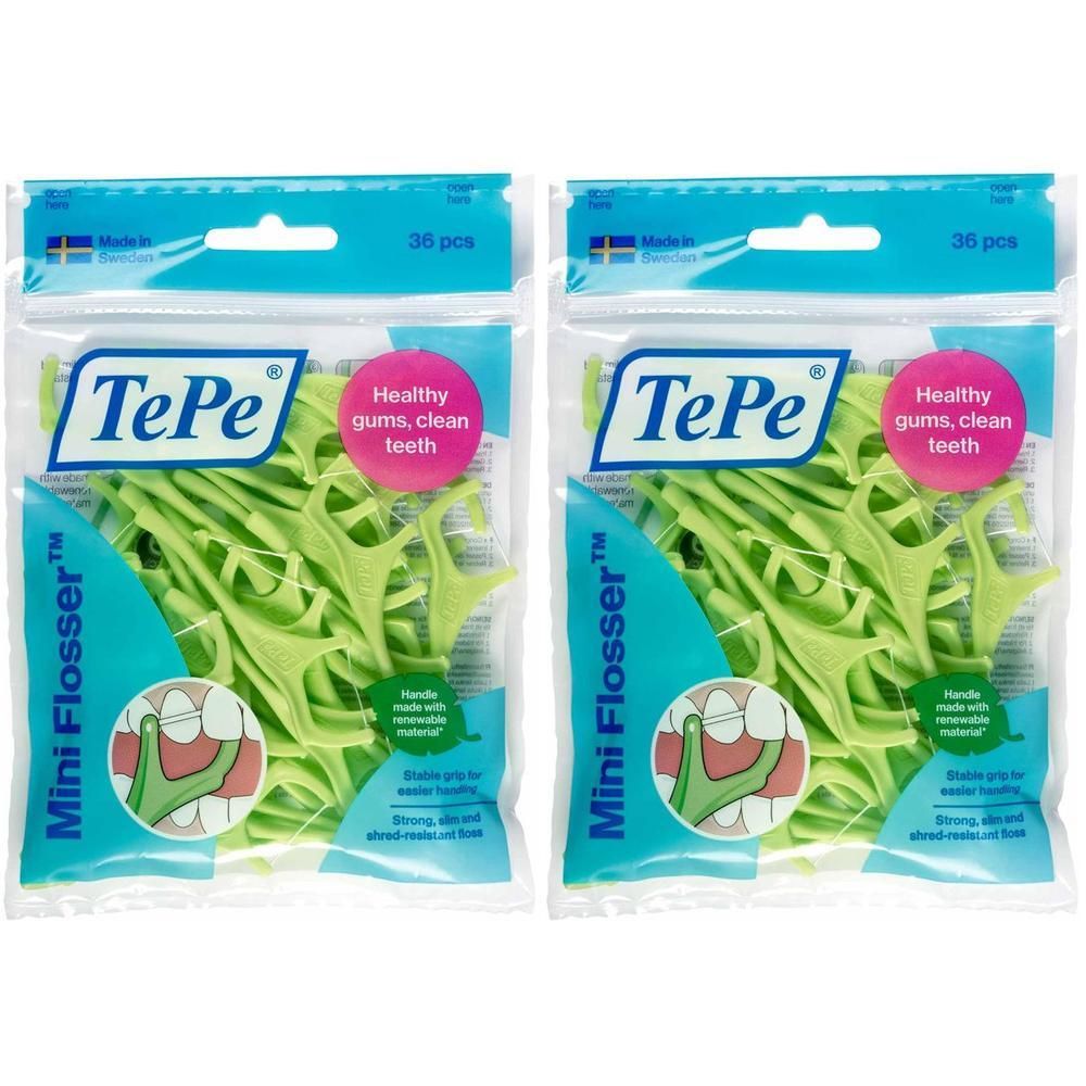 TePe Mini Flosser™ Filo Interdentale Montato Su Archetto 2x1 St