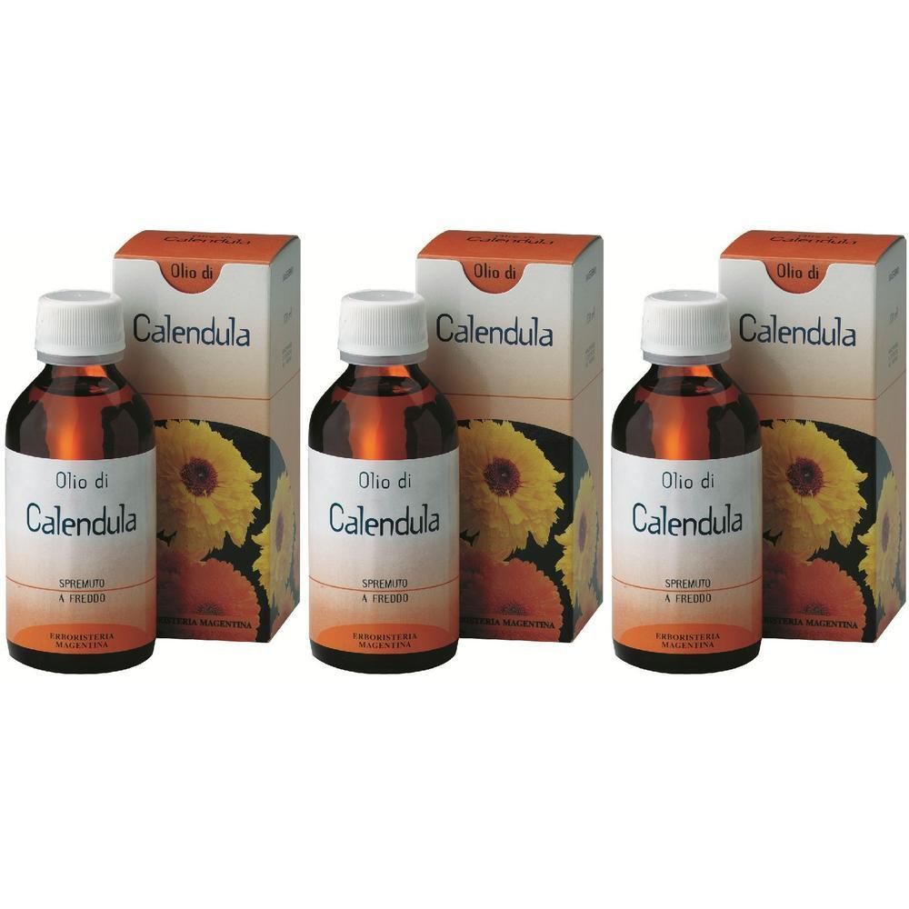 Calendula Olio Vegetale 100 Ml 3x100 ml