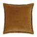 Eastern Accents Jackson Velvet Pillow Cover & Insert Polyester/Polyfill/Velvet in Brown | 20 H x 20 W x 5 D in | Wayfair DPA-286