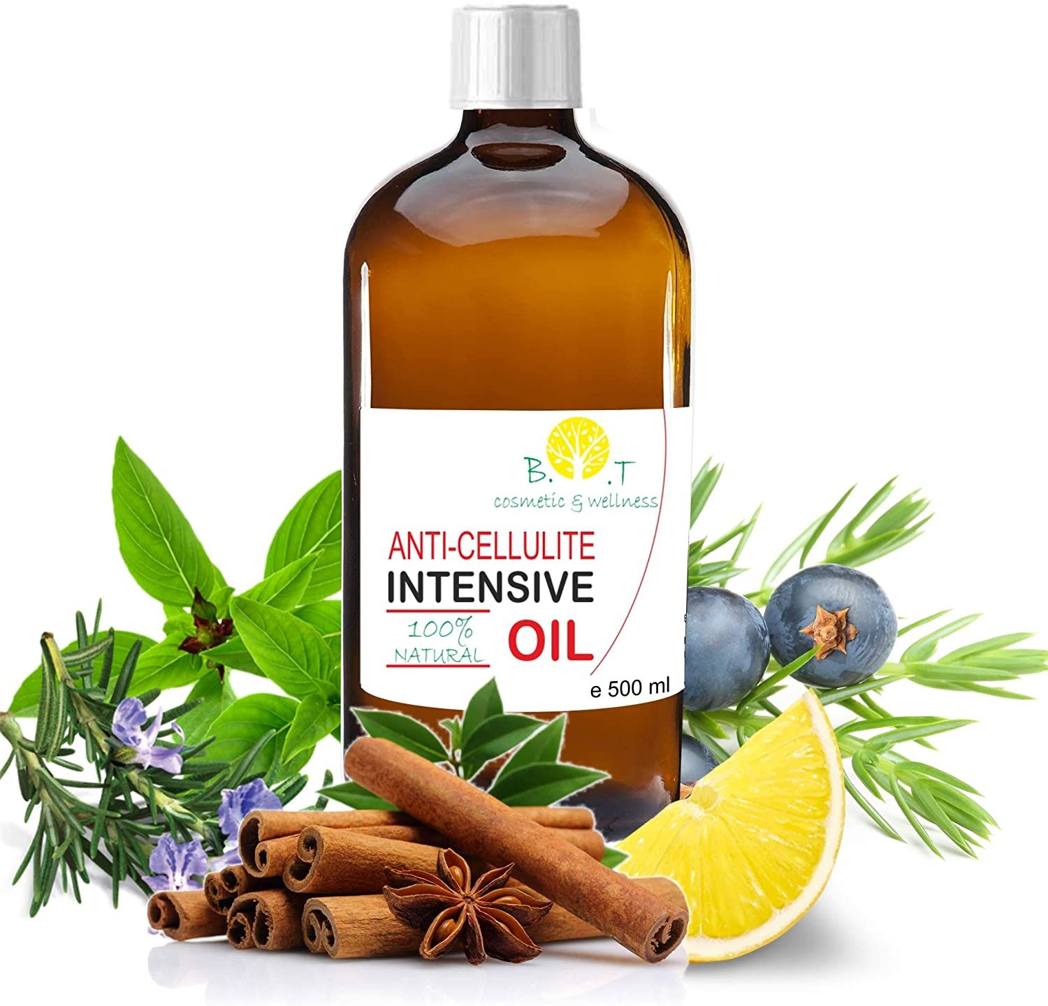 B.O.T. Olio Massaggio Anticellulite 500 ml
