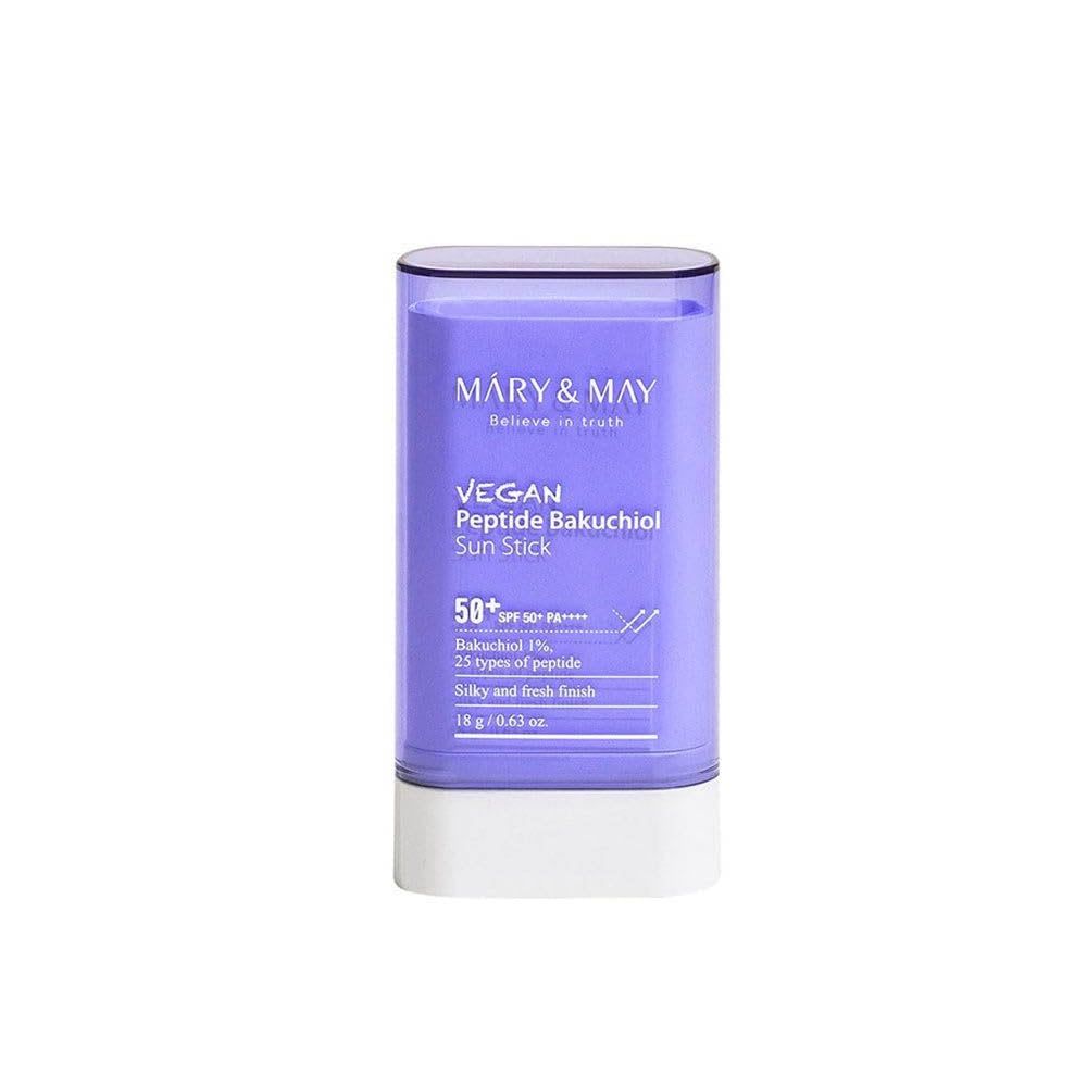 Mary&May Vegan Peptide Bakuchiol Sun Stick SPF50+ PA++++ 18 g