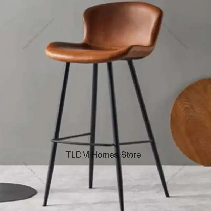 Minimalistisches Design, hoher Hocker, Barstühle, nordisches Büro, luxuriöse drehbare Barstühle, Empfang, verstellbare Barmöbel, Cadeira LLBC