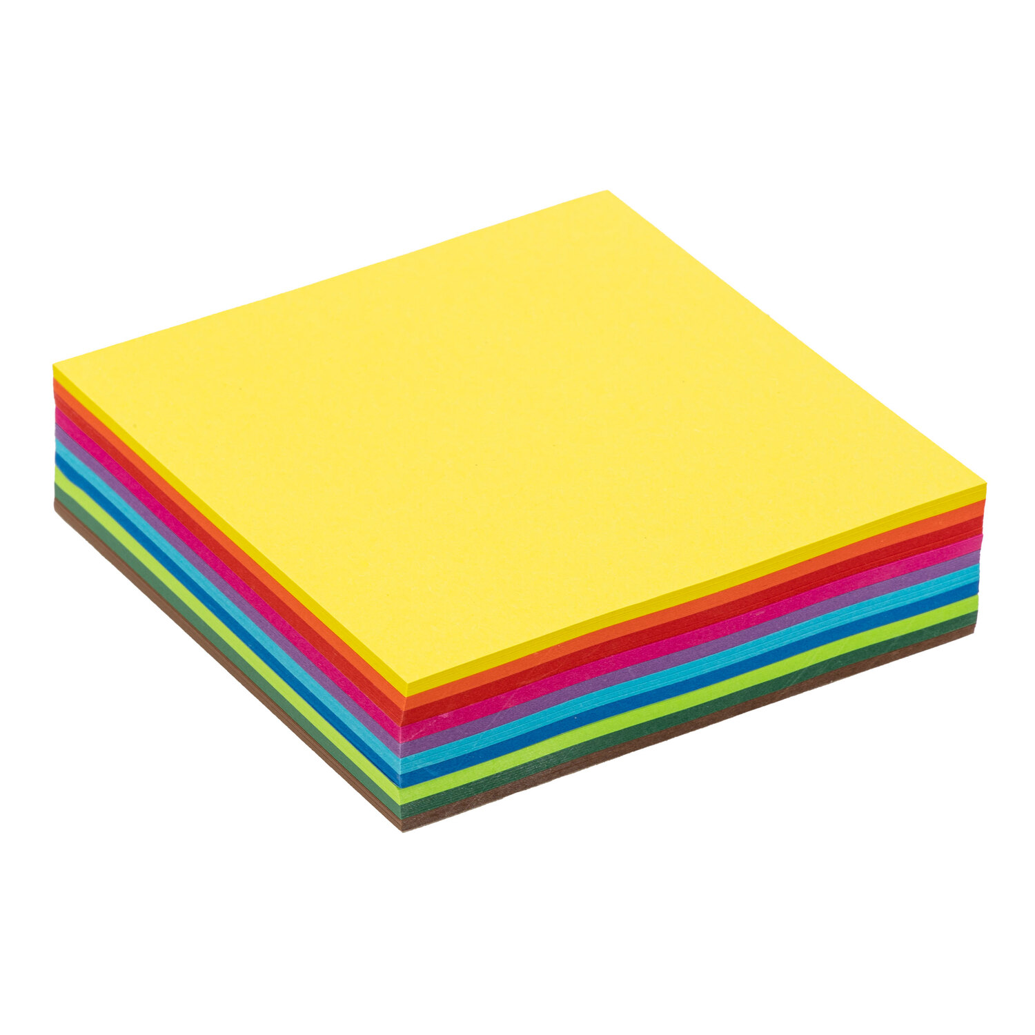 Papier à plier, couleurs assorties, 16 x 16 cm, 500 feuilles