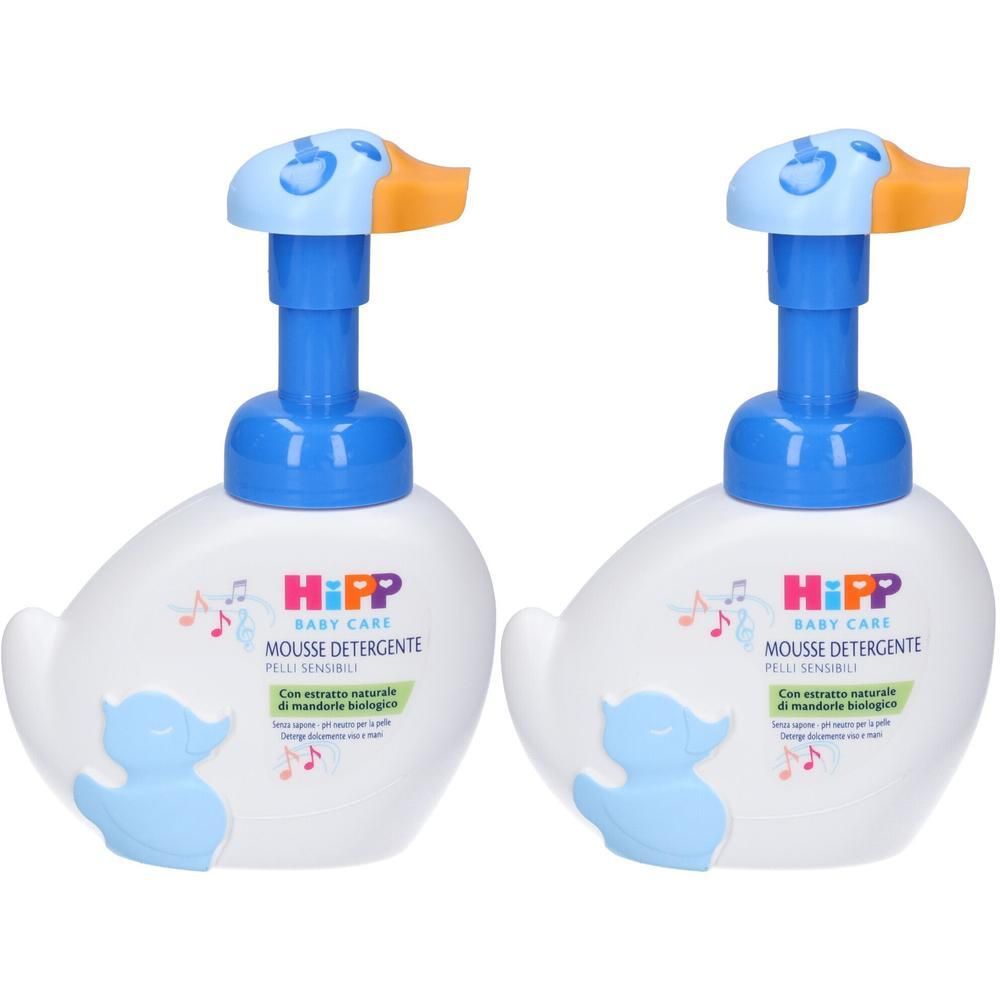 Hipp Baby Care Mousse Detergente Paperella Azzurro Limited Edition 2x2