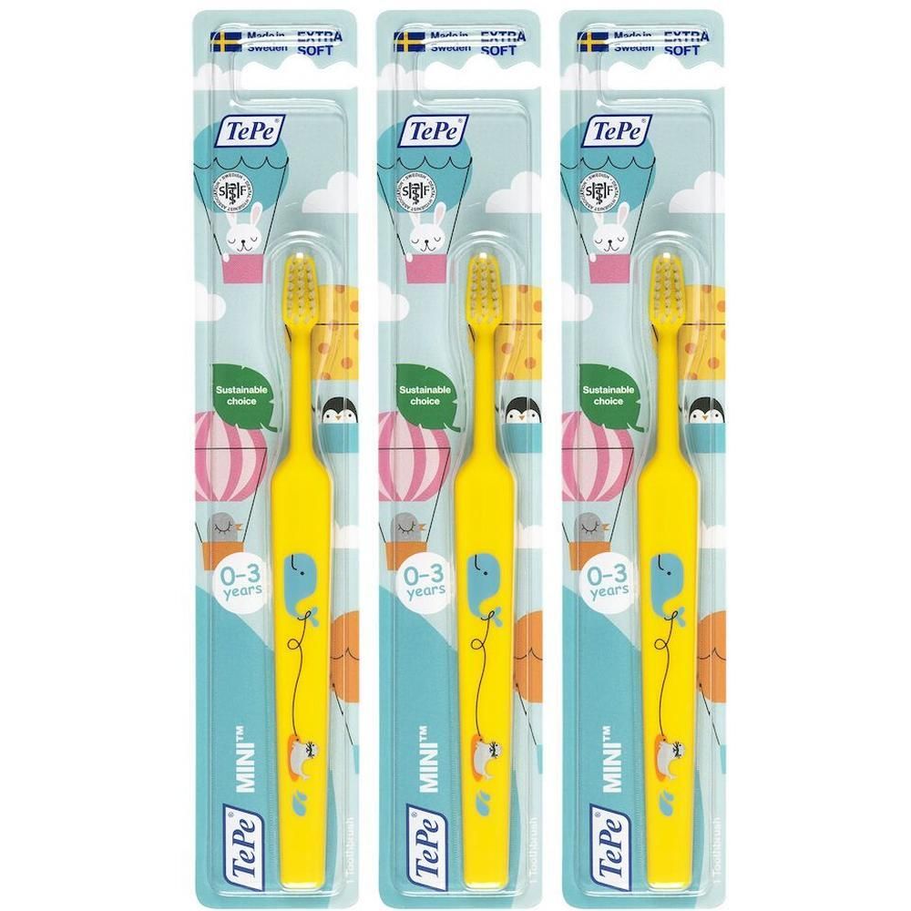 TePe Mini X-Soft Spazzolino Setole Extra Morbide Per Bambini 0-6 anni