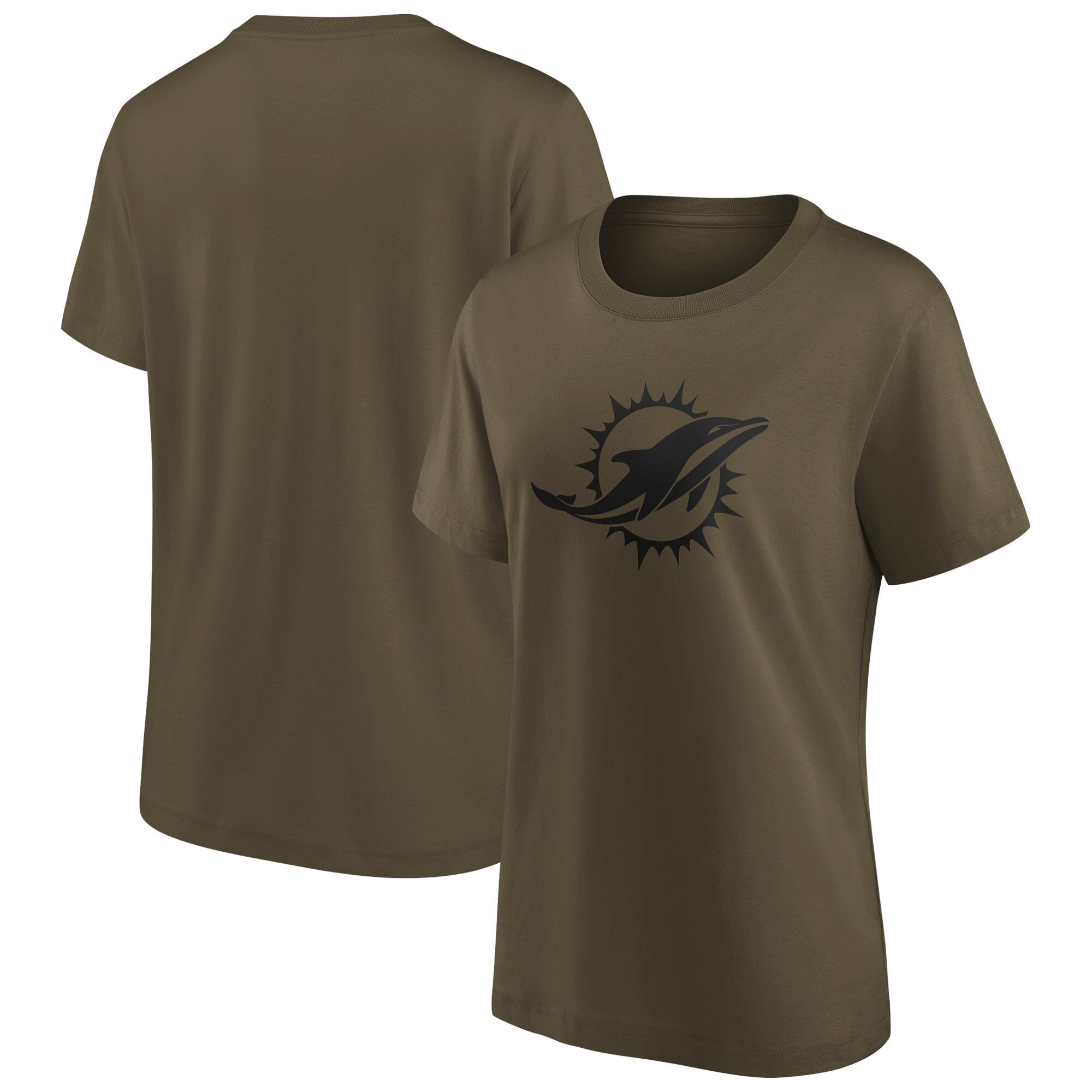 Miami Dolphins Fashion Preferred Logo T-Shirt - Damen