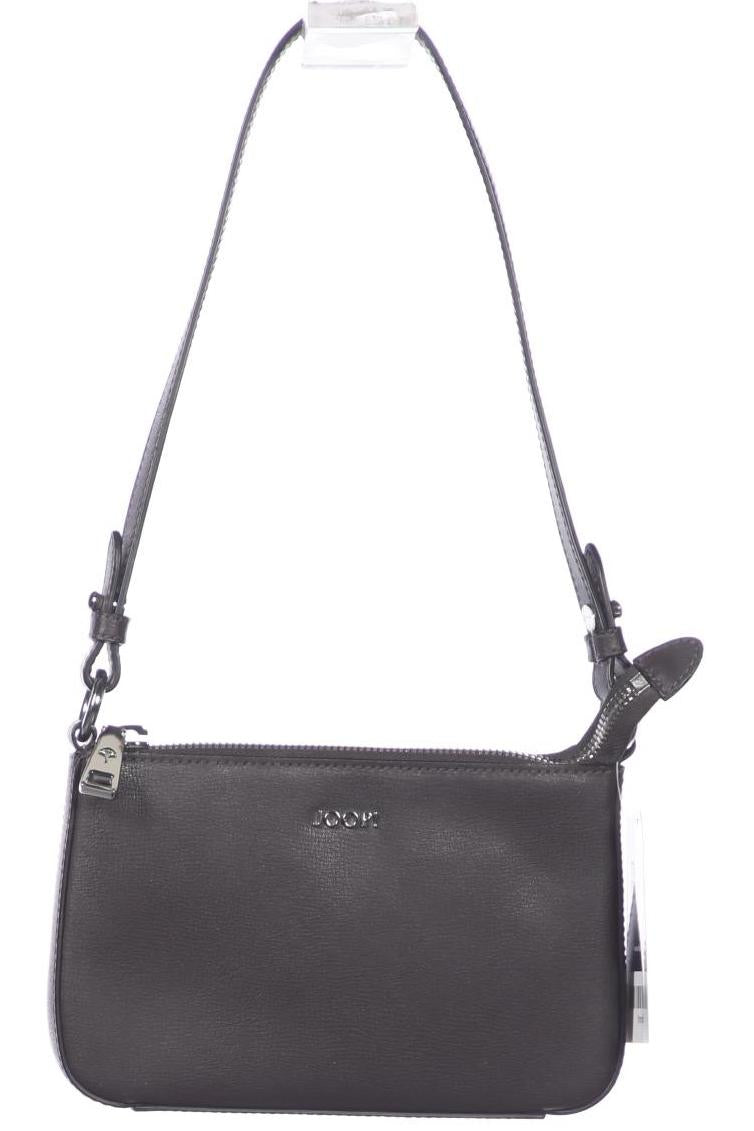 Joop! Damen Handtasche klein, Gr. , Grau, Kunstleder / kein / Etikett