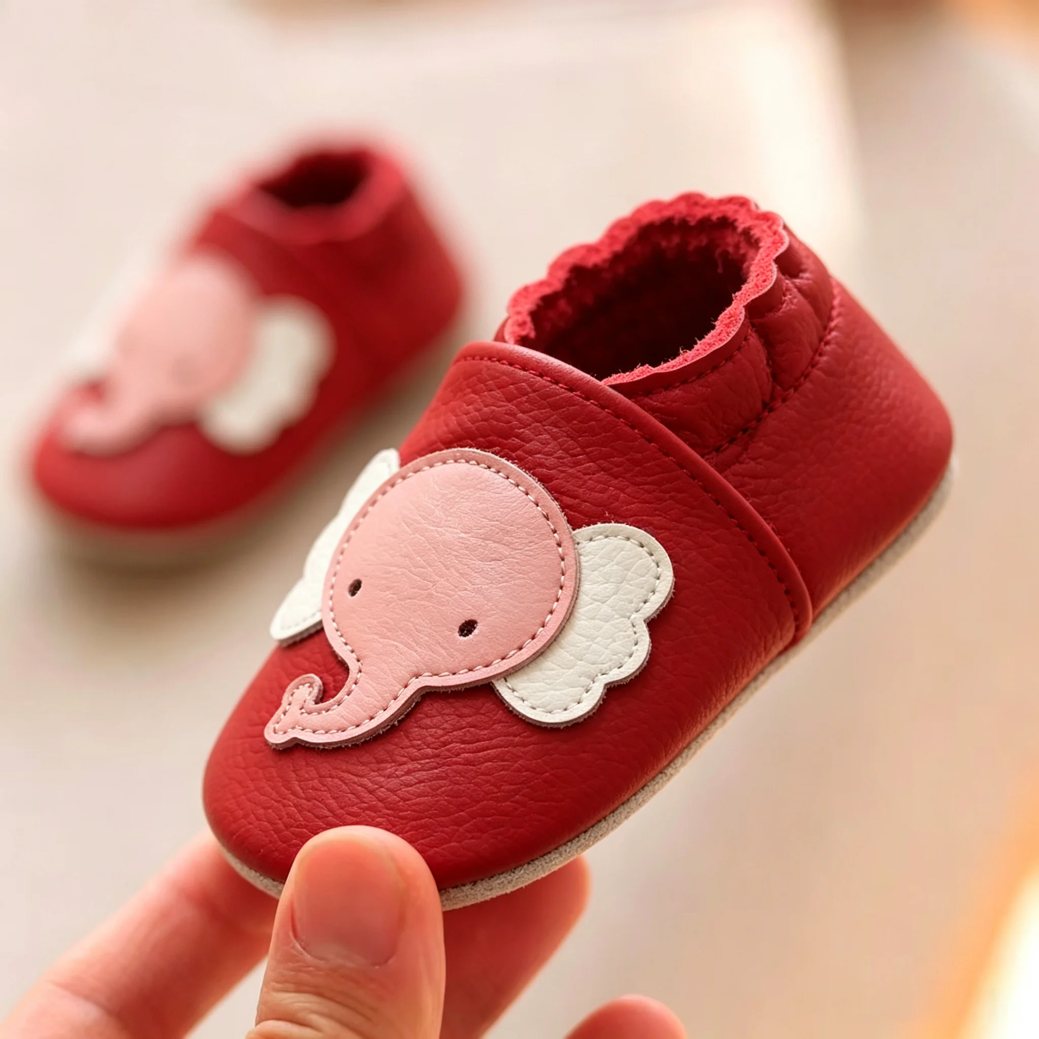 Baby Schuhe Niedlich Leder Rutschfest Kleinkind Erste Schritte Säugling Bettchuhe Hausschuhe Neugeborene Mädchen Jungen Baby Schuhe Krabbelschuhe