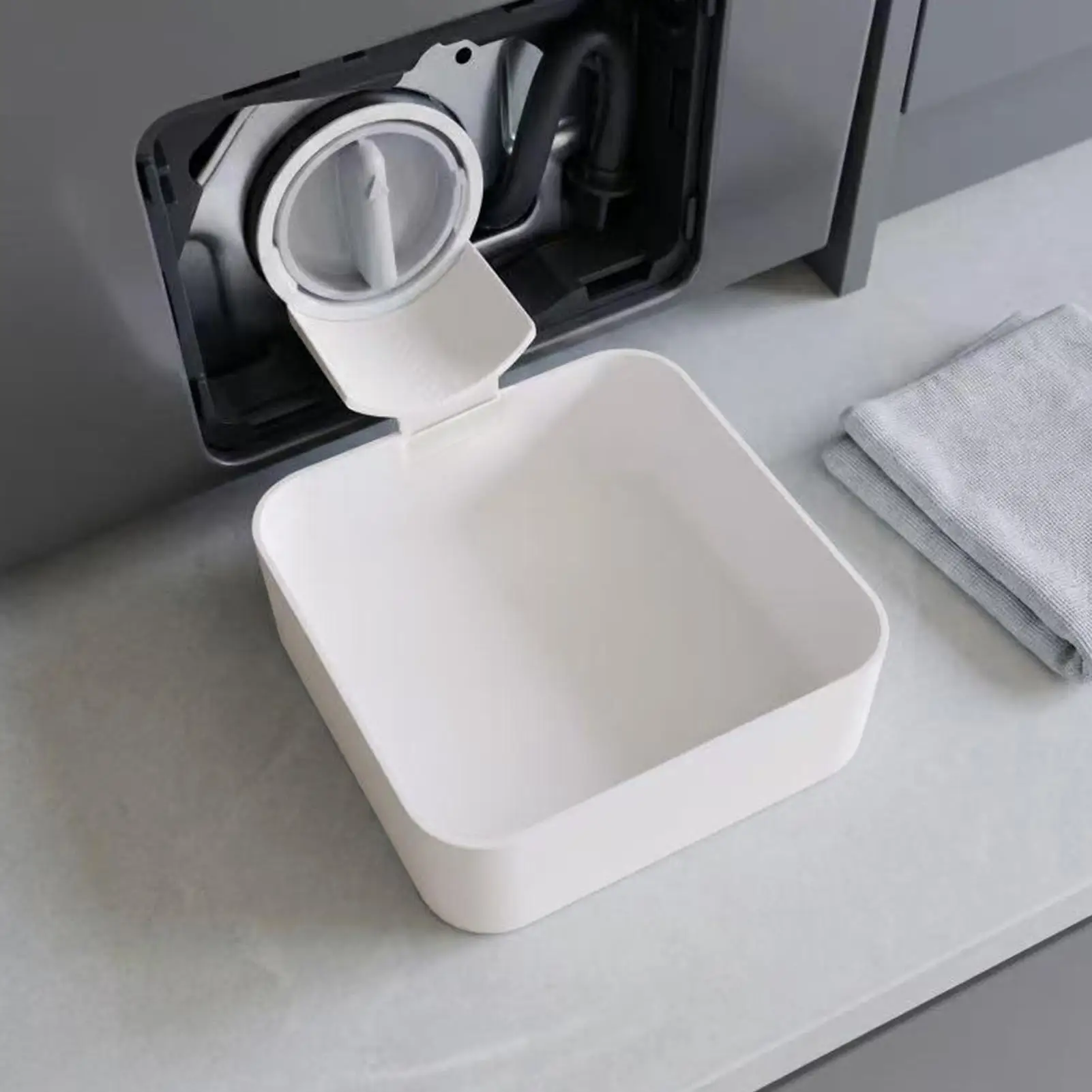 Washing Machine Drainage Tray Multi-Functional Washing Machine Drainage Accessory Washing Machine Water Outlet Cleaning
