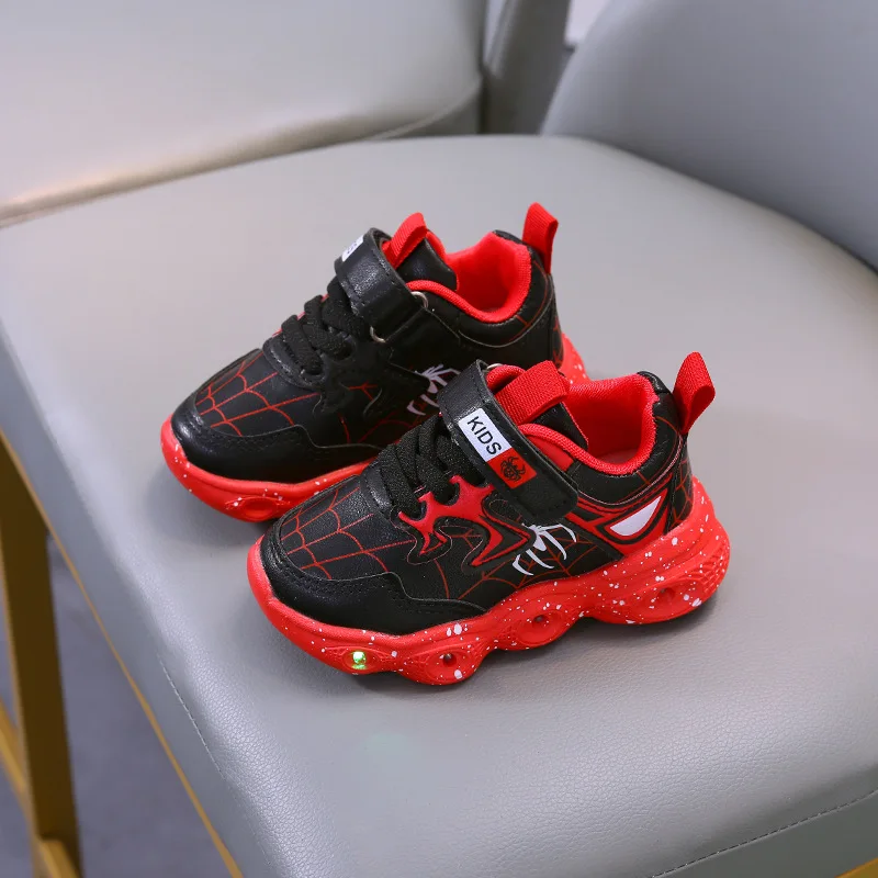 Chaussures de course légères chaussures pour enfants chaussures de Sport en cuir toile d