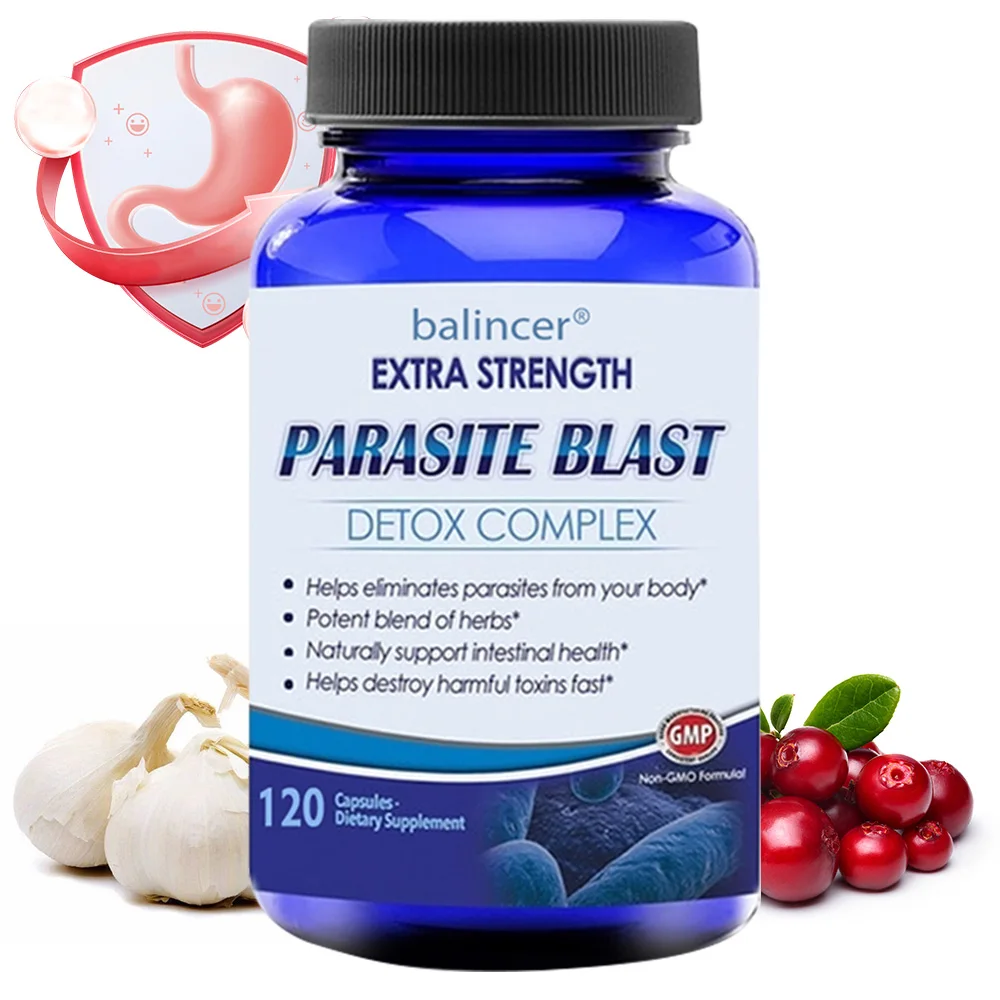 Parasite Blast Detox Complex - Promotes Intestinal Health, Digestive Health and Improves Immune System, Metabolism