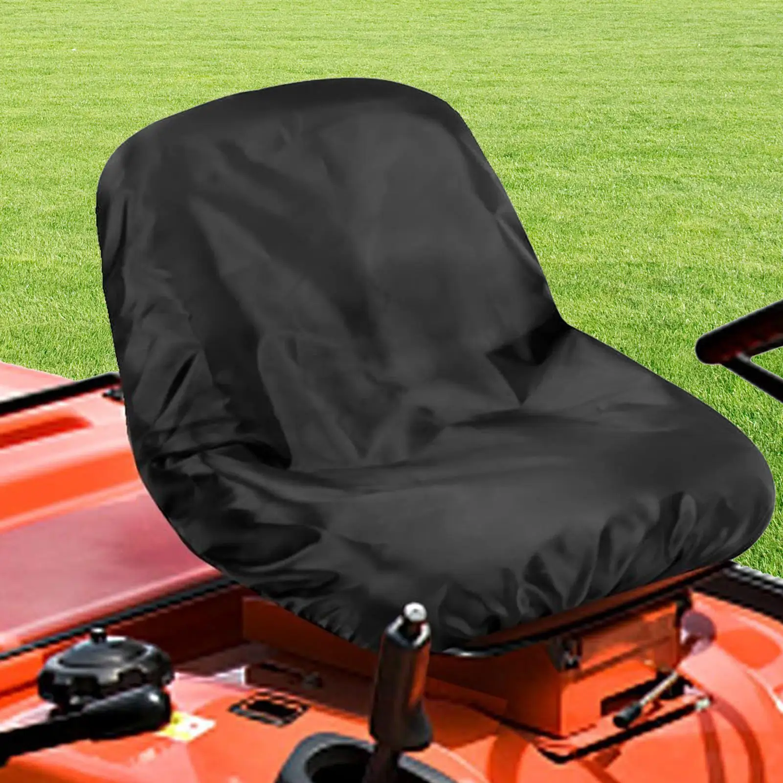 Tractor Seat Cover Rainproof Riding Lawn Mower Seat Covering Full Coverage Tractor Part Outdoor Protection for Yard Garden Field