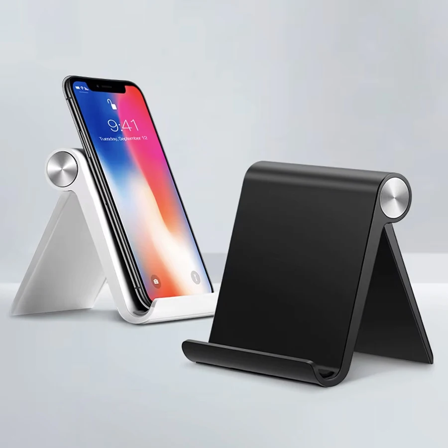Adjustable Phone Holder Desktop Phone Stand Portable Foldable Desktop Phone Support Universal Cell Phone Stand For Differ Device