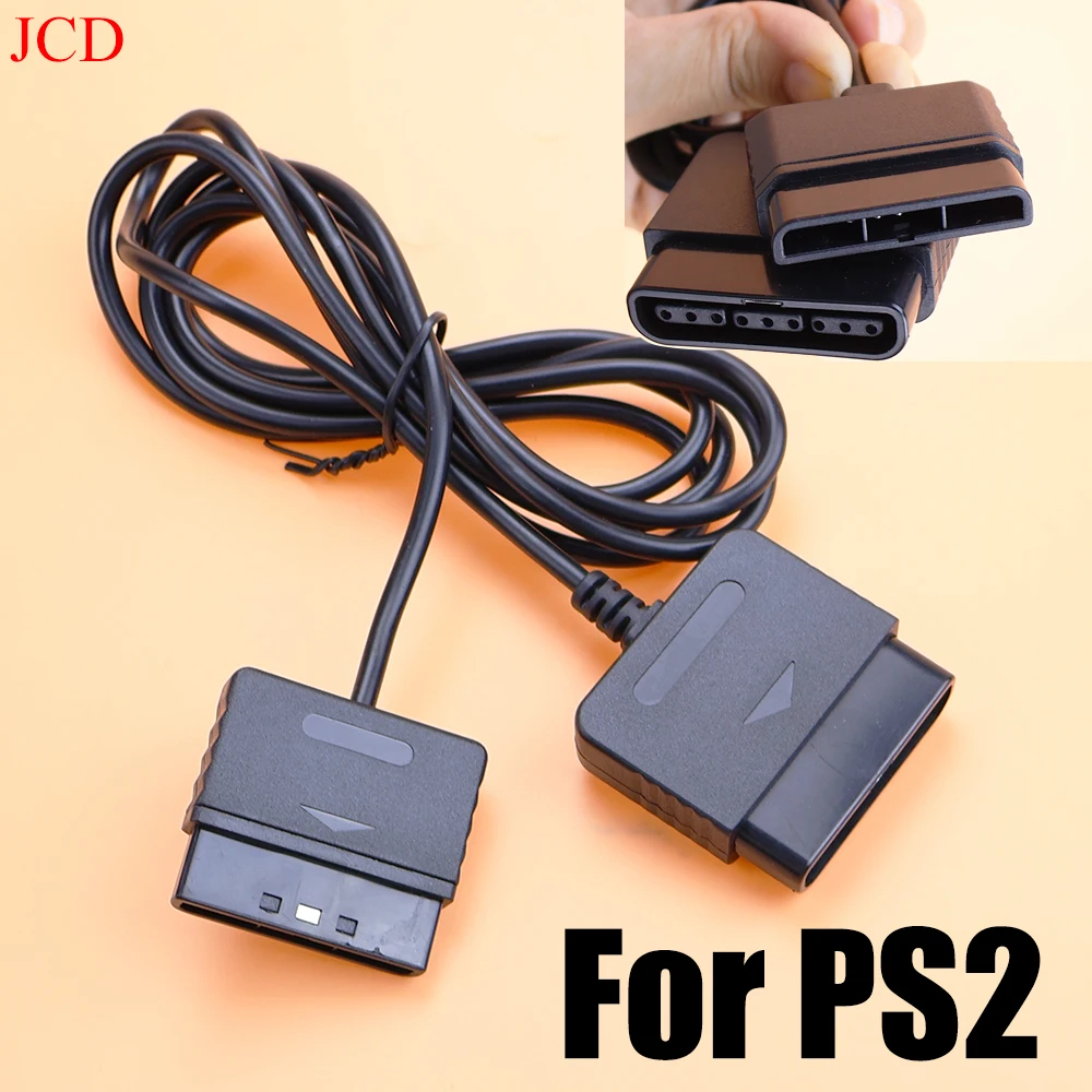 Controller Dance Pad Wheel Gun Extension Cable Cord for Sony PS1/PS2 Slim Line PlayStation 1 PlayStation 2 Game Console 1.8m