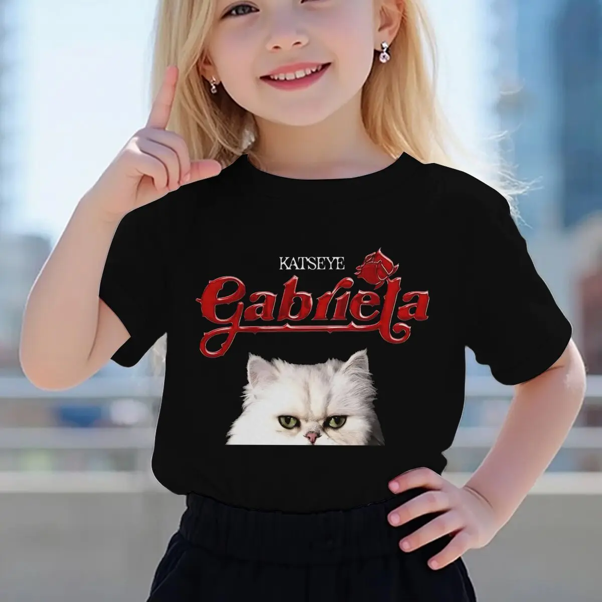 Katseye Shirt for Kids Children Clothing Cotton Tees Boys Girls Harajuku Y2k Clothes Music Fan Gift Hip Pop Girls Clothing