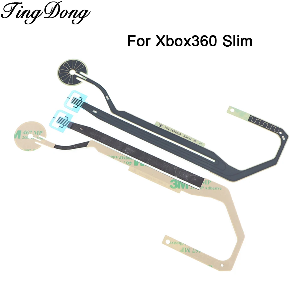 1/5/10PCS For Xbox360 Slim Console Original Power Eject Button Ribbon Cable For Xbox360 S On Off Power Switch Flex Cable