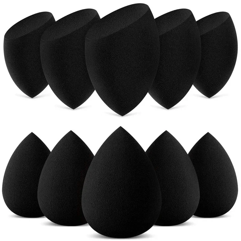 10/12Pcs Makeup Sponge Beauty Egg Foundation Sponges Liquid Cream Cosmetic Puff Women Make Up Accessories Beauty Tools