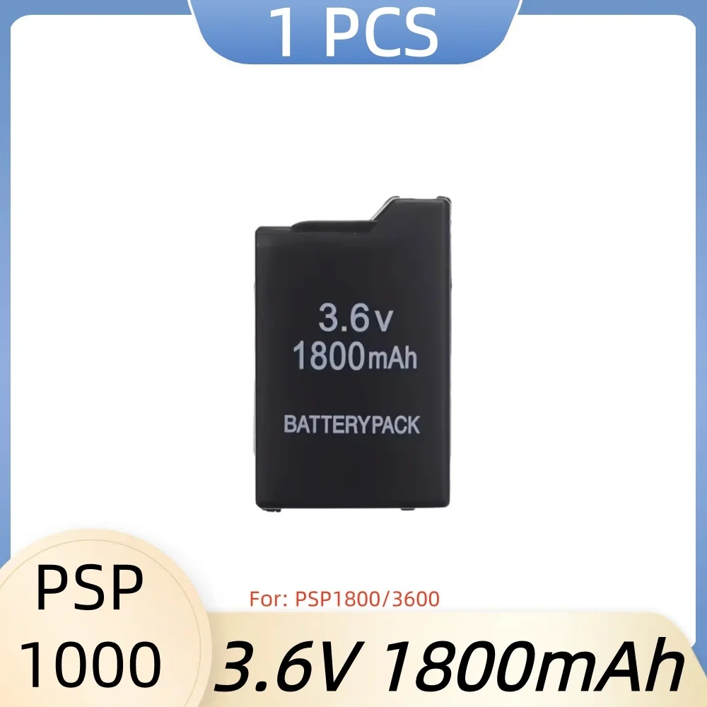 1800mAh 3.6V Lithium Rechargeable Battery Pack For Sony PSP-110 PSP-1001 PSP1000 PlayStation Portable Console