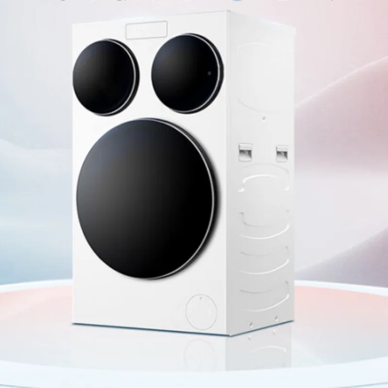 Washing Machine, Three Drum Partition Washing Machine, Fully Automatic Drum, Household Three Drum Saves Time, Sterilization