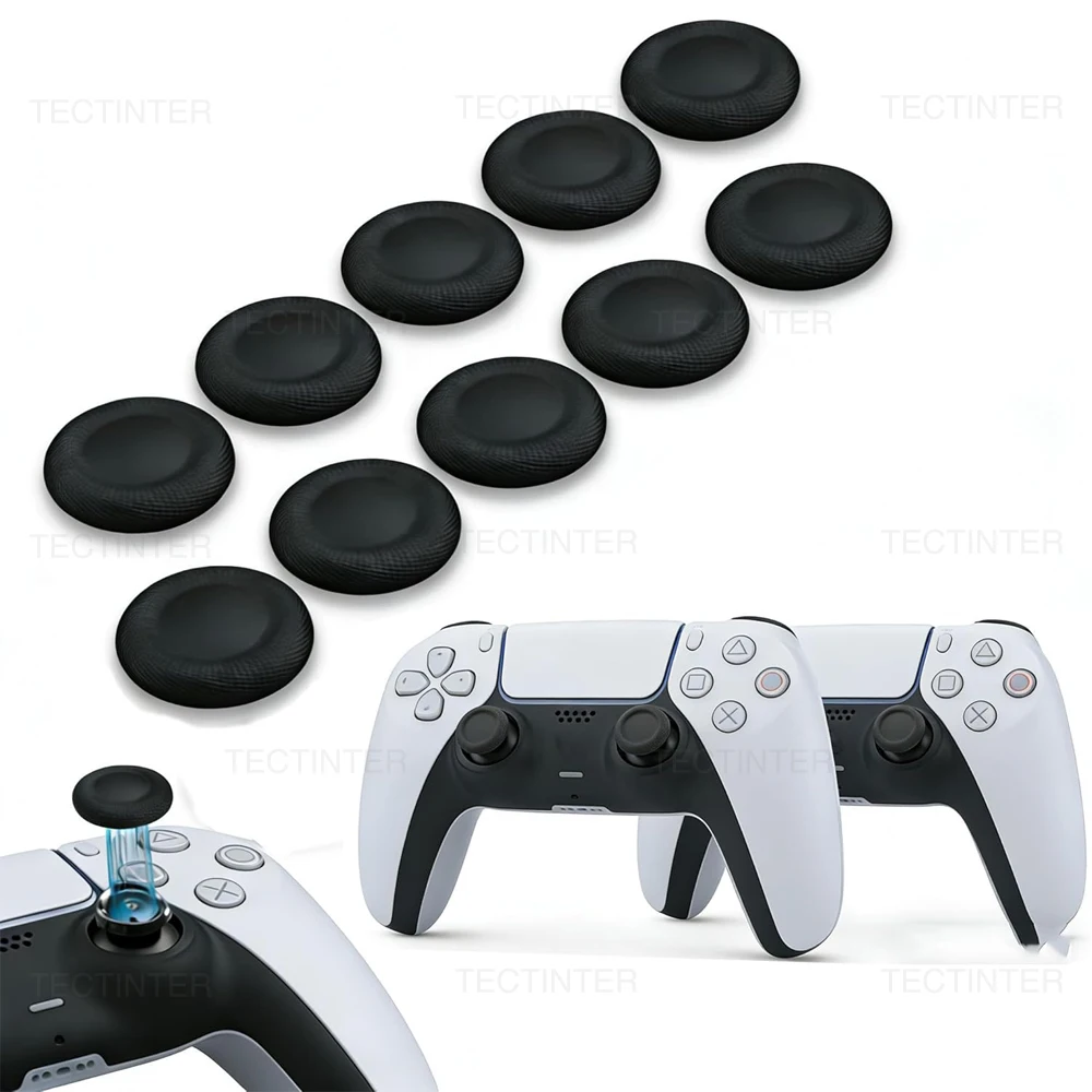 Joystick Replacement Caps for Playstation PS4/PS5 Controller Thumbstick Grip Cover Caps Repair Parts for PS5 Accessories