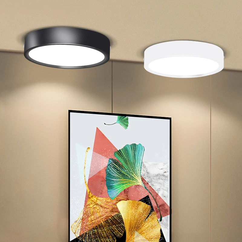 Led Spot Licht Decke 10W 15W 25W Oberfläche Montiert Decke Lampe Ultra Dünne Decken Lichter für wohnzimmer Decke Beleuchtung 220V