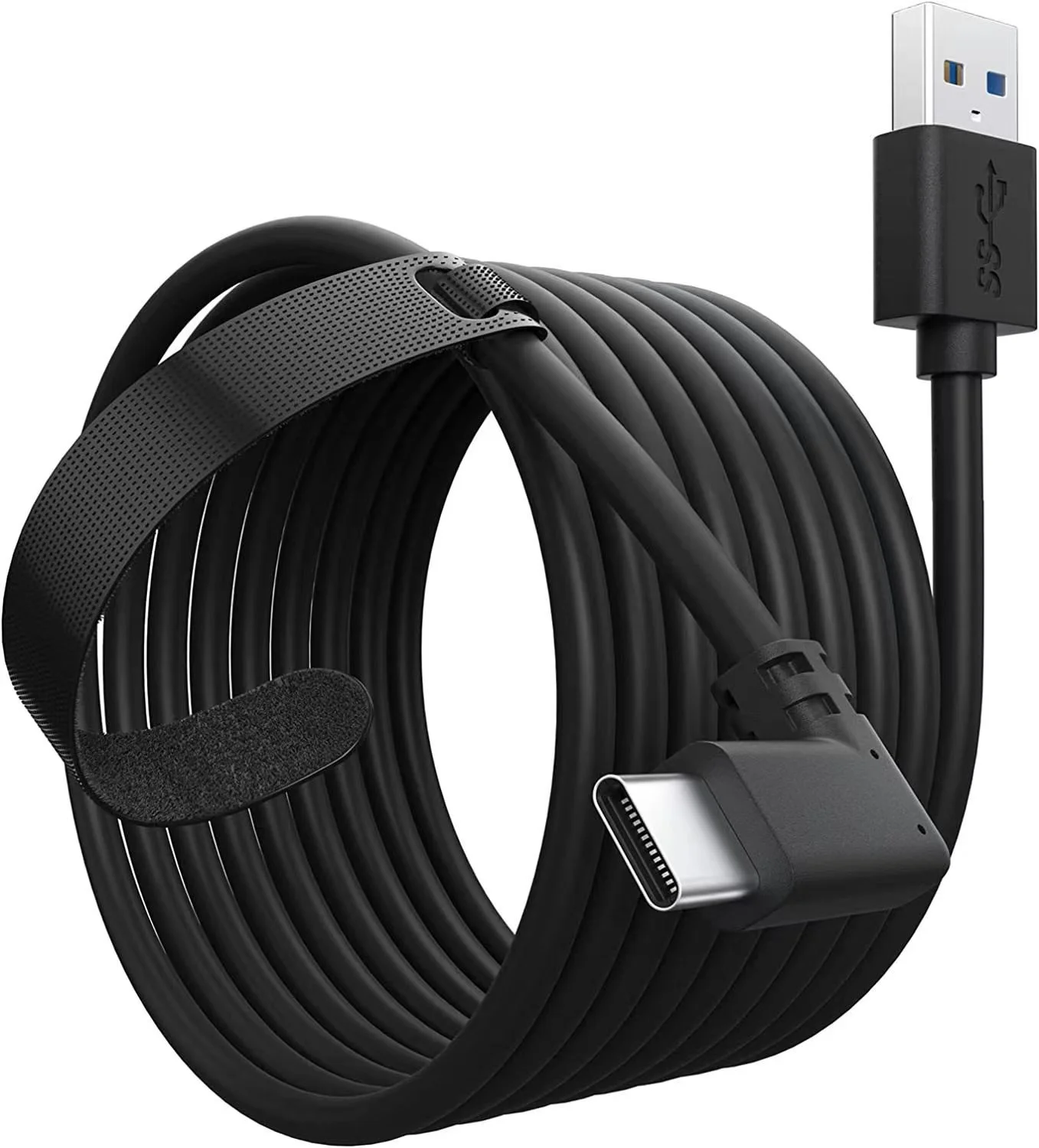 Link Cable for Quest 3S, VR Cable Compatible with Meta Quest 3S/Quest 3/Oculus Quest 2/Pico 4 Accessories and PC/Steam VR, USB 3